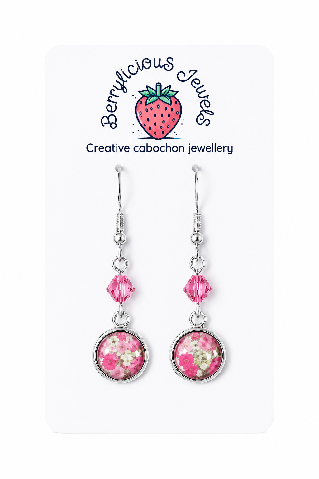 Floral Fusion Dangle earrings