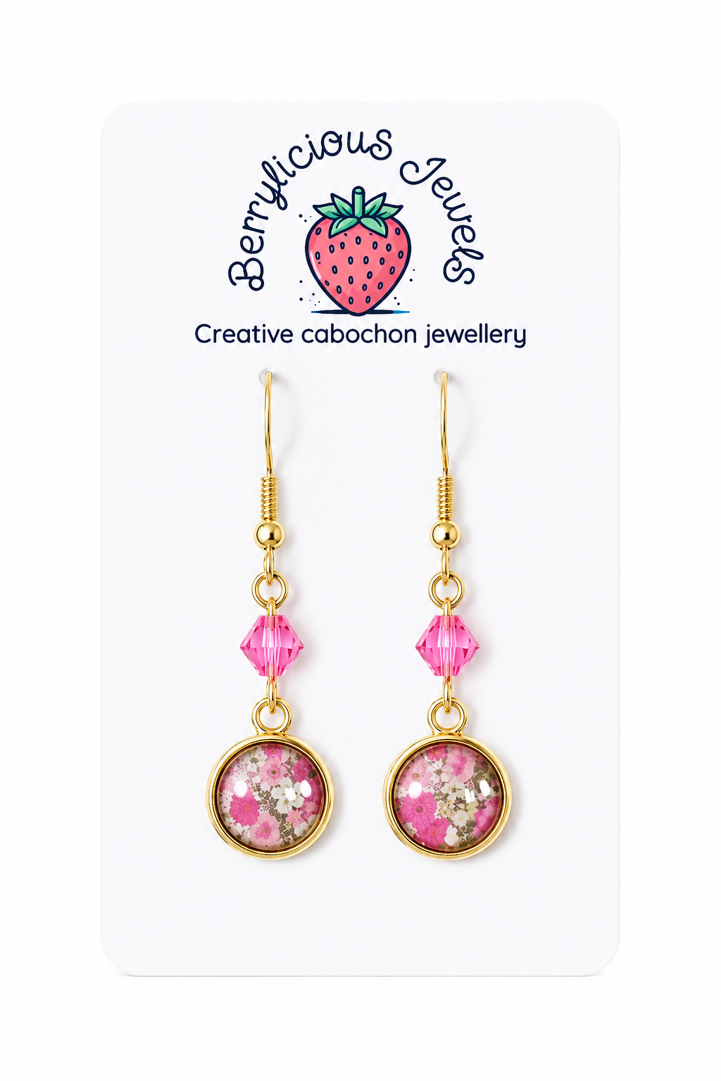 Floral Fusion Dangle earrings