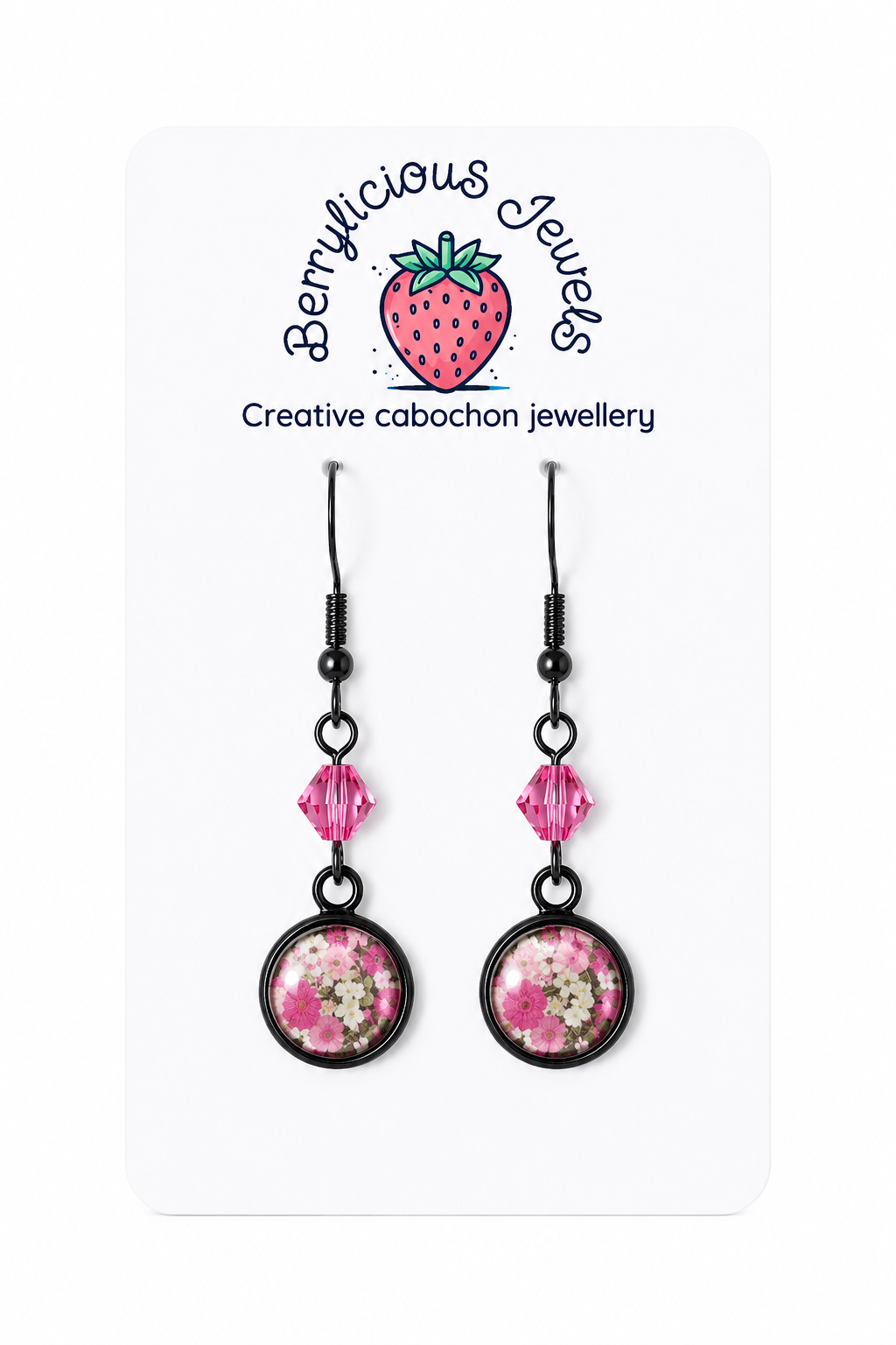 Floral Fusion Dangle earrings