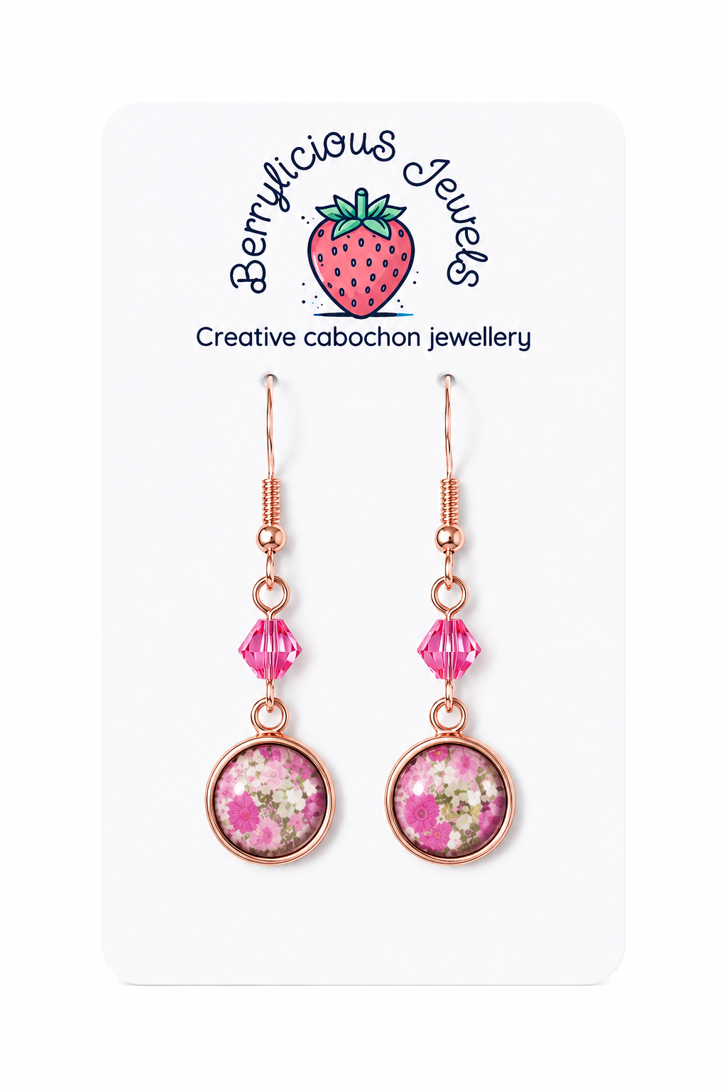 Floral Fusion Dangle earrings