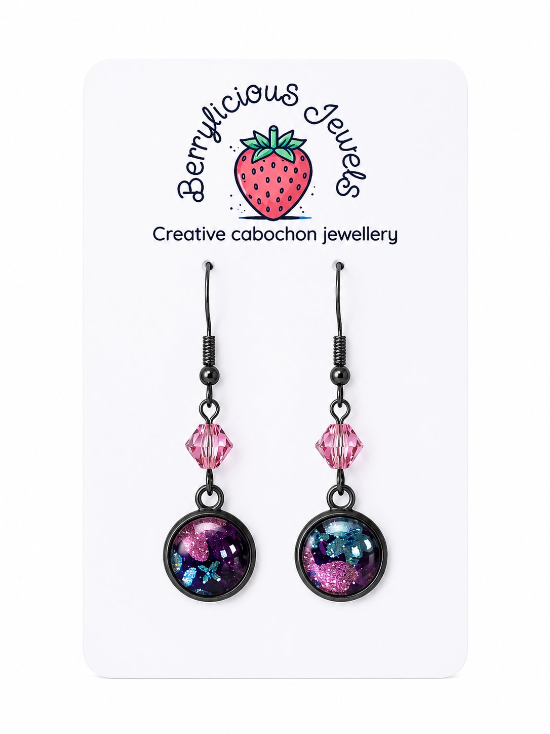 Sweet Floral Dangle Earrings